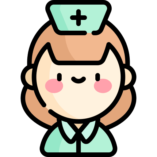 Nurse medical assistance nurse doctor icon
