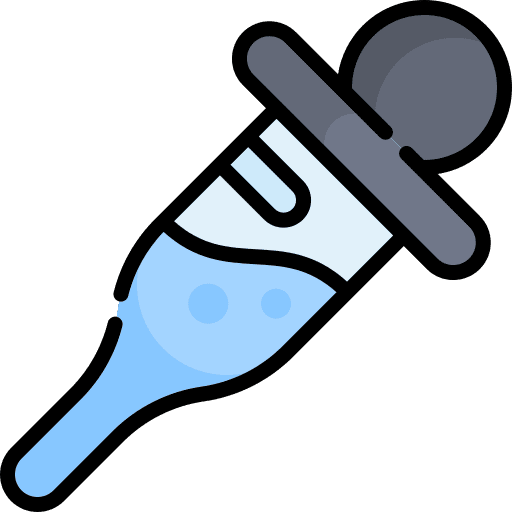 Dropper laboratory healthcare and medical health icon Dropper laboratory healthcare and medical health icon