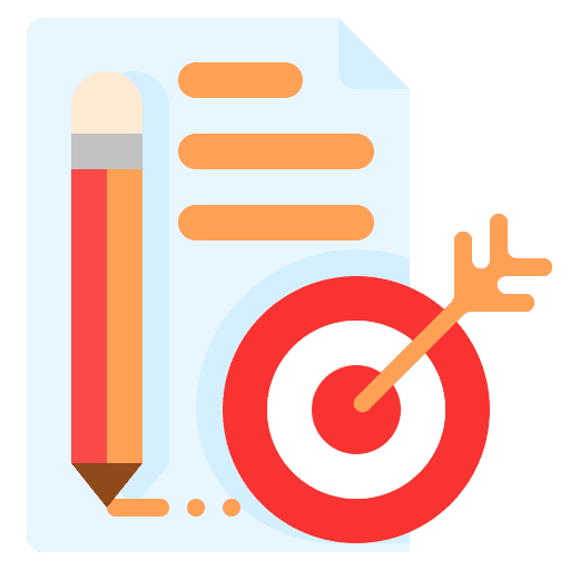 Planning strategy digital marketing business icon Planning strategy digital marketing business icon