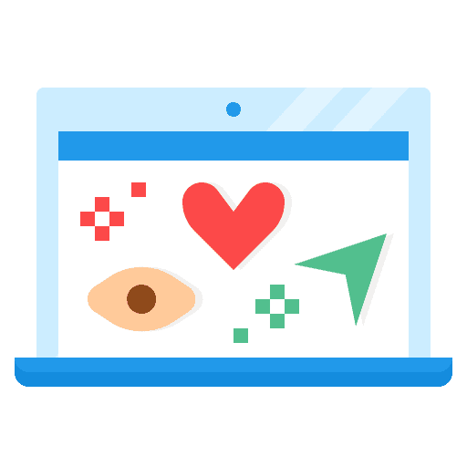 User engagement social media user engagement business icon User engagement social media user engagement business icon