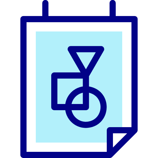 Poster communications brand art icon