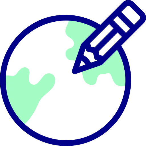 World graphics day world art and design earth icon World graphics day world art and design earth icon