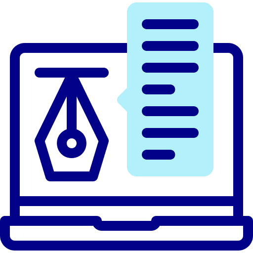 Art laptop pencil edit tools icon Art laptop pencil edit tools icon