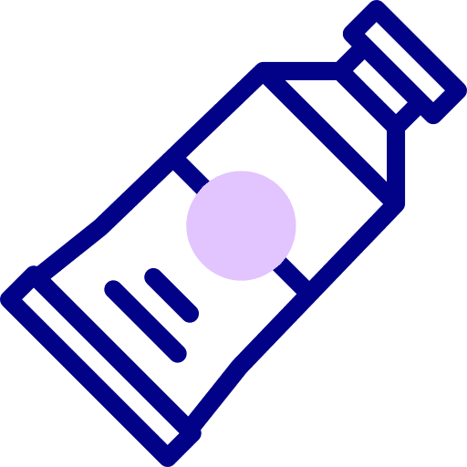 Paint paint paint tube painting icon Paint paint paint tube painting icon