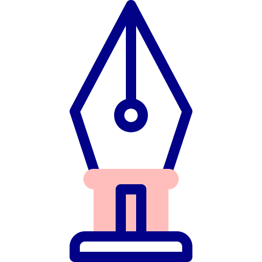 Trophy art fountain pen art and design icon Trophy art fountain pen art and design icon