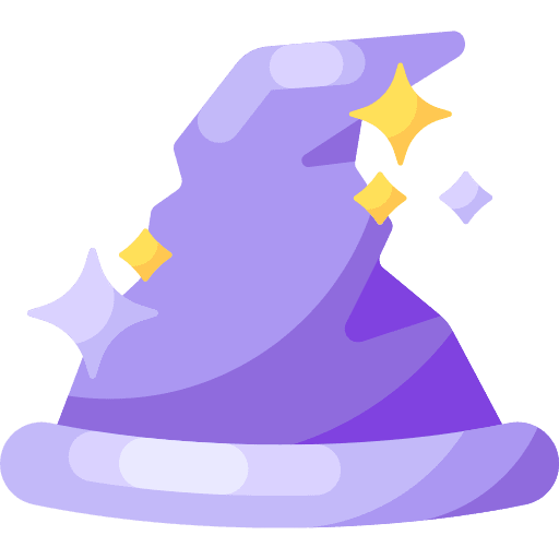 Magic hat fashion costume witchcraft icon Magic hat fashion costume witchcraft icon