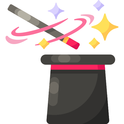 Magic hat magic hat trick wand icon Magic hat magic hat trick wand icon