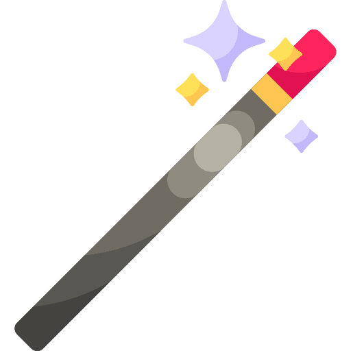 Magic wand enhance miracle trick icon Magic wand enhance miracle trick icon