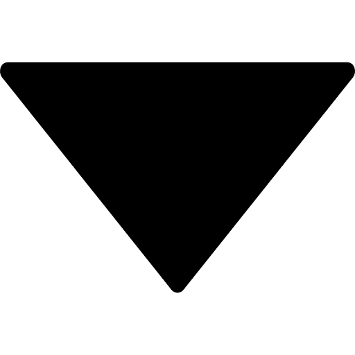 Arrow down filled triangle geometric shape shape geometric icon