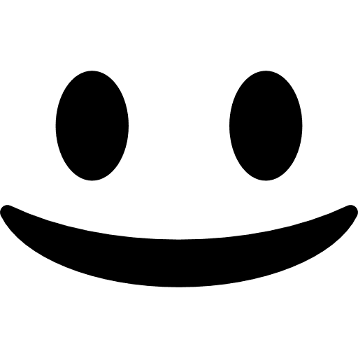 Smile emoticon interface face icon