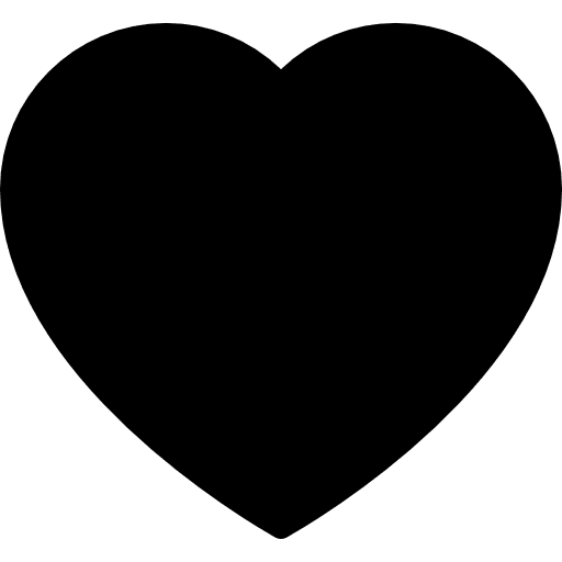 Like social heart interface like social icon