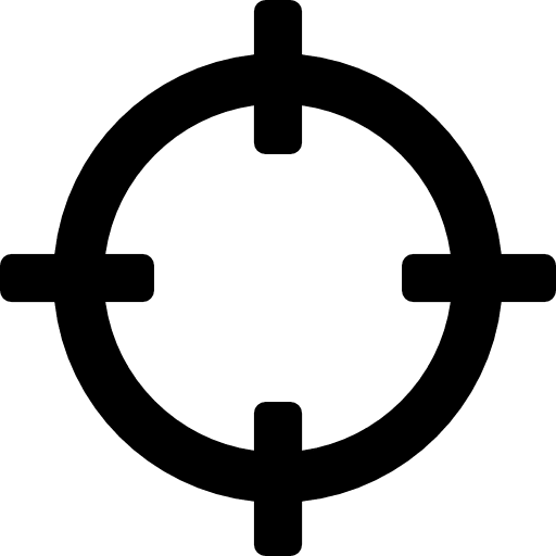 Crosshair target interface circle my interface icon