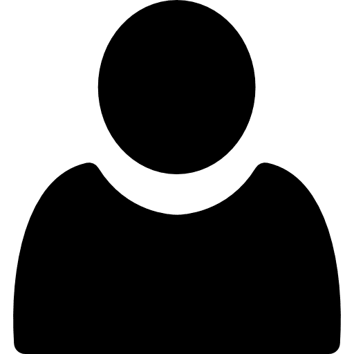 User filled person shape shape filled people icon