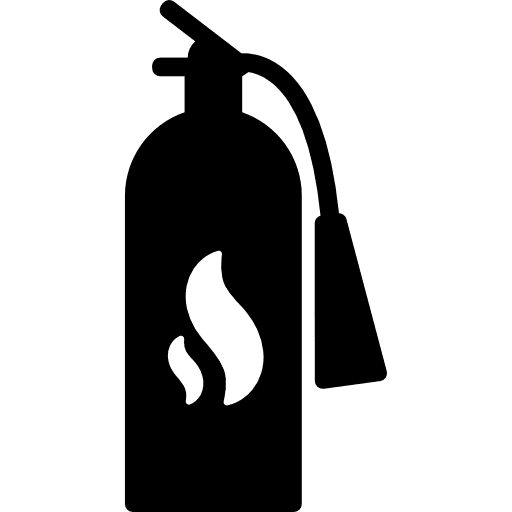 Fire extinguisher extinguish control tool icon