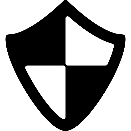 Shield checkered tool checkered interface tool icon