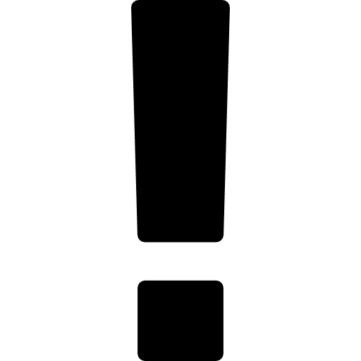 Exclamation warning sign signs exclamation sign icon