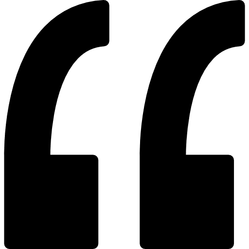 Left quote quotation interface quote icon