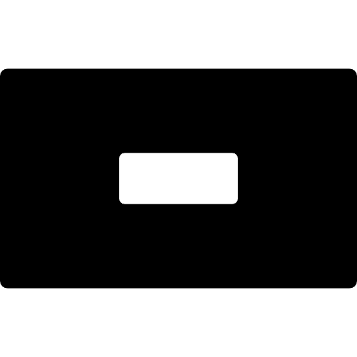 Minus button rectangle rectangle interface minus icon