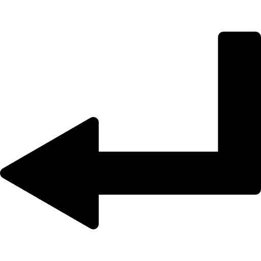 Arrow left broken angle broken arrows left arrow icon