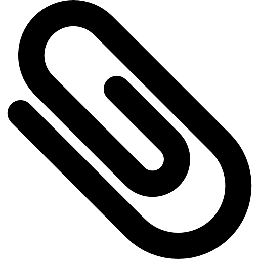 Clipboard interface attach clipboard icon