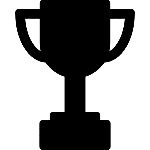 Trophy sportive cup silhouette trophy sport sportive icon