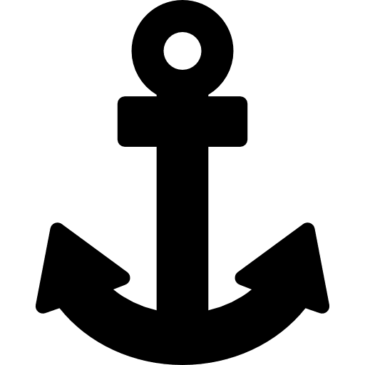 Anchor navigational interface sign programming navigational tool icon