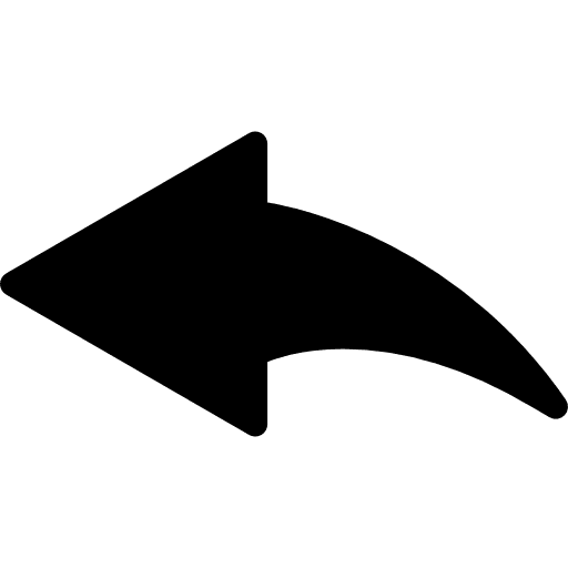 Left filled arrow left filled arrows icon