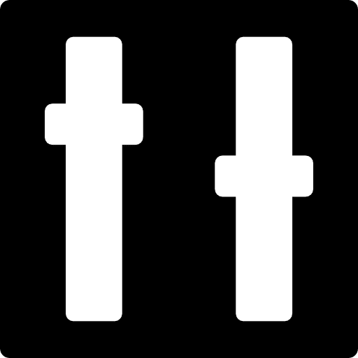 Equalization button tool control switches icon