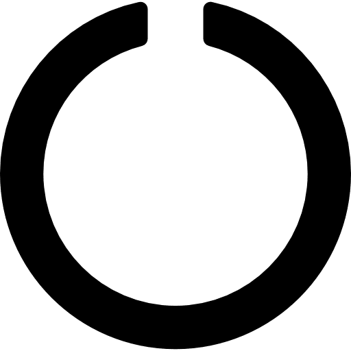 Ring ring circle shape icon