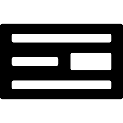 Horizontal rectangles lines lines sign horizontal icon