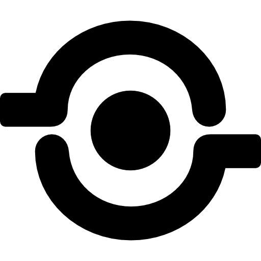 Interface circular sign interface circular sign icon