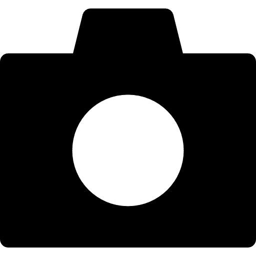 Photo camera photo interface equipment icon