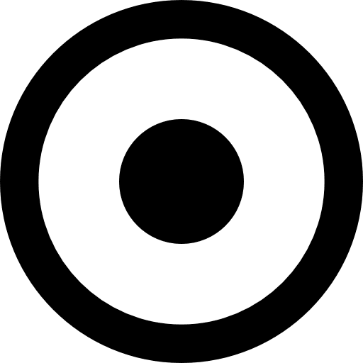 Rec circular button circle button interface icon