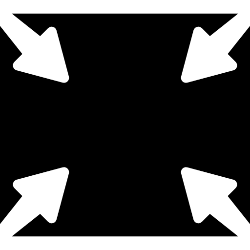 Collapse rectangular filled button of interface button collapse rectangular icon