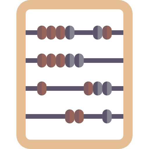 Abacus maths business abacus icon Abacus maths business abacus icon