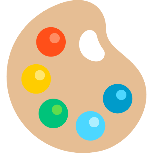 Palette painter paint painting icon