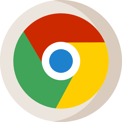 Chrome cute google chrome logotype chrome icon