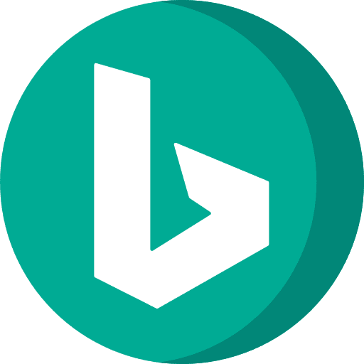 Bing social network bing social media icon Bing social network bing social media icon