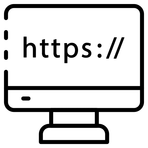 Https seo and web monitor domain icon