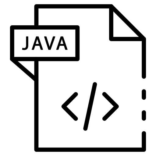 File extension files and folders format java icon File extension files and folders format java icon