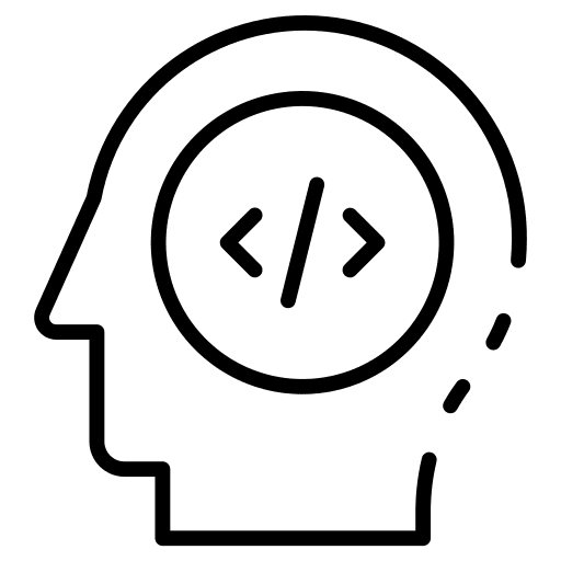 Coding seo and web think html icon Coding seo and web think html icon