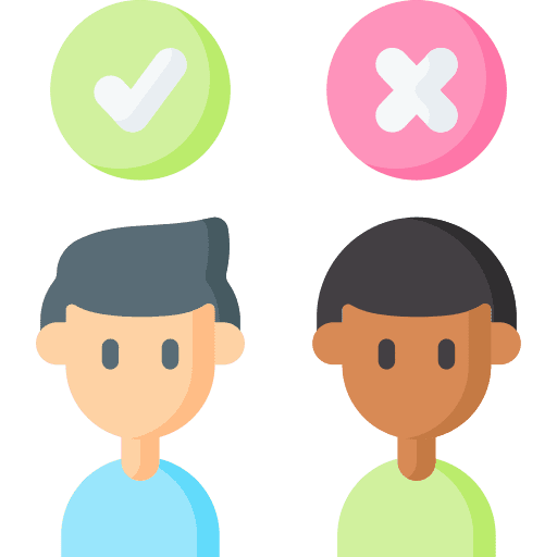 Discussion disapprove man debate icon Discussion disapprove man debate icon