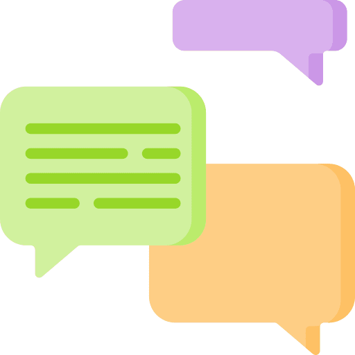 Conversation speech discussion communications icon Conversation speech discussion communications icon