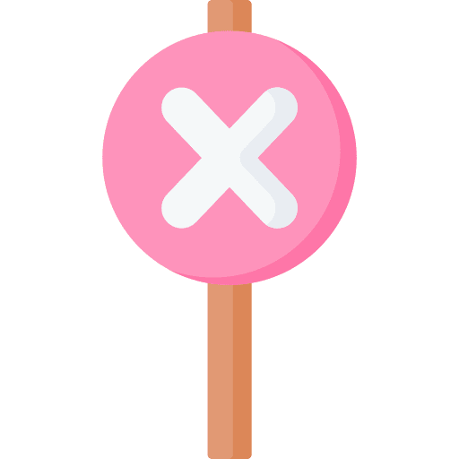 Disagree disagree cross mark signaling icon Disagree disagree cross mark signaling icon