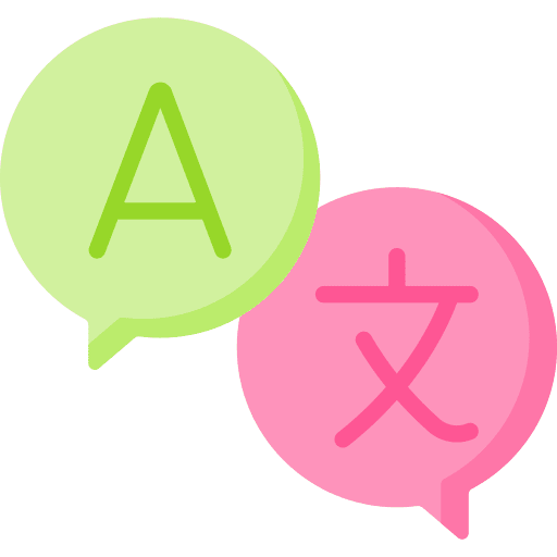 Translate language translate speech bubble icon Translate language translate speech bubble icon