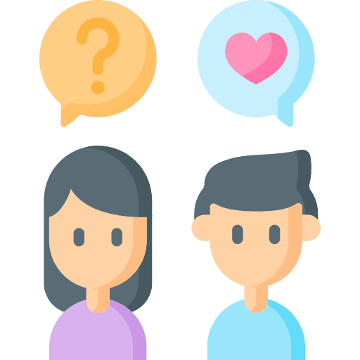 Love girl love question icon Love girl love question icon