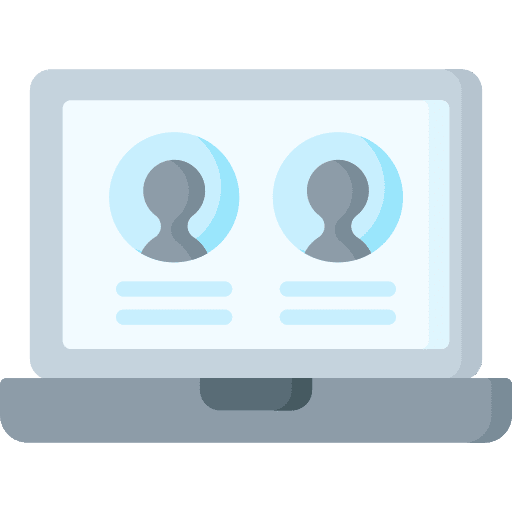 Video conference video conference laptop online meeting icon Video conference video conference laptop online meeting icon