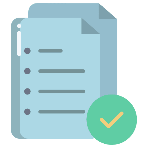 Checklist checklist survey exam icon