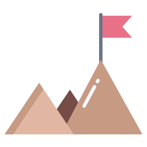 Goal challenge target objective icon