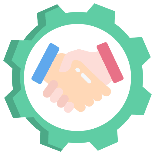 Handshake business and finance partnership handshake shake hands icon